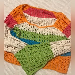 Wild Fable Crochet Top